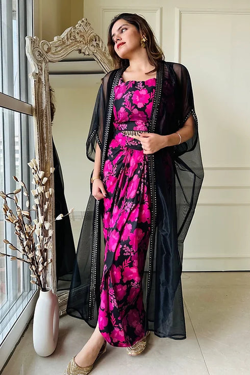 Lyla Black Floral Indo Fusion Set